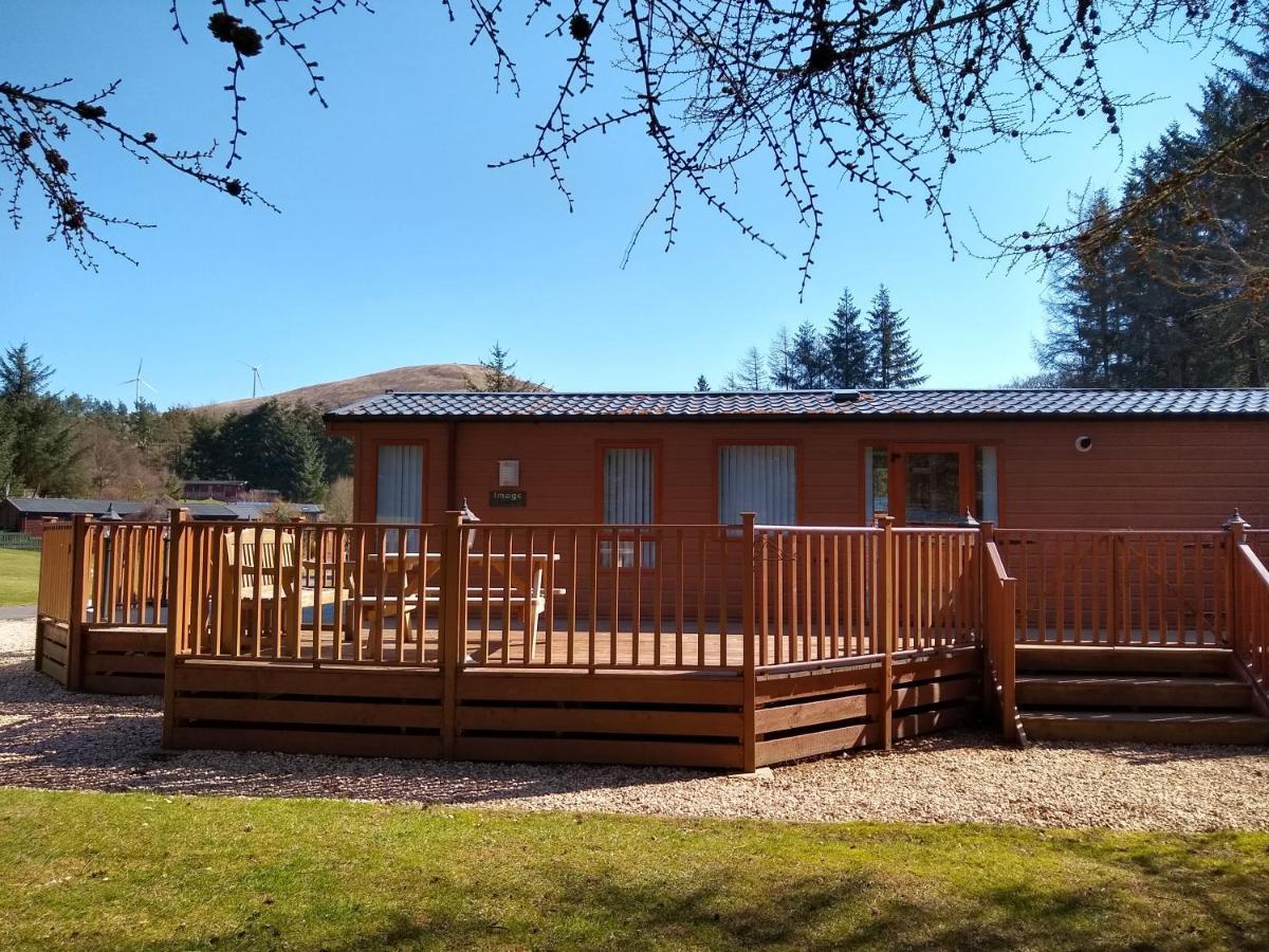 Lazy Days Lodge Glendevon Eksteriør billede